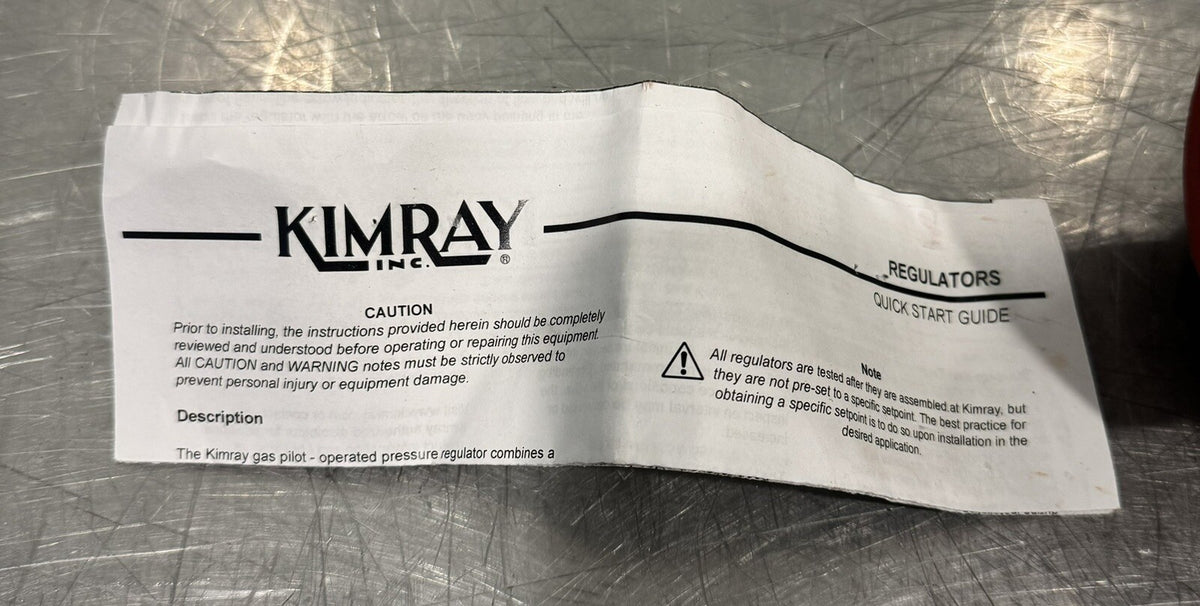 Kimray 230 SGT BP-D Viton AARV Gas Back Pressure Regulator Valve NEW IN BOX!