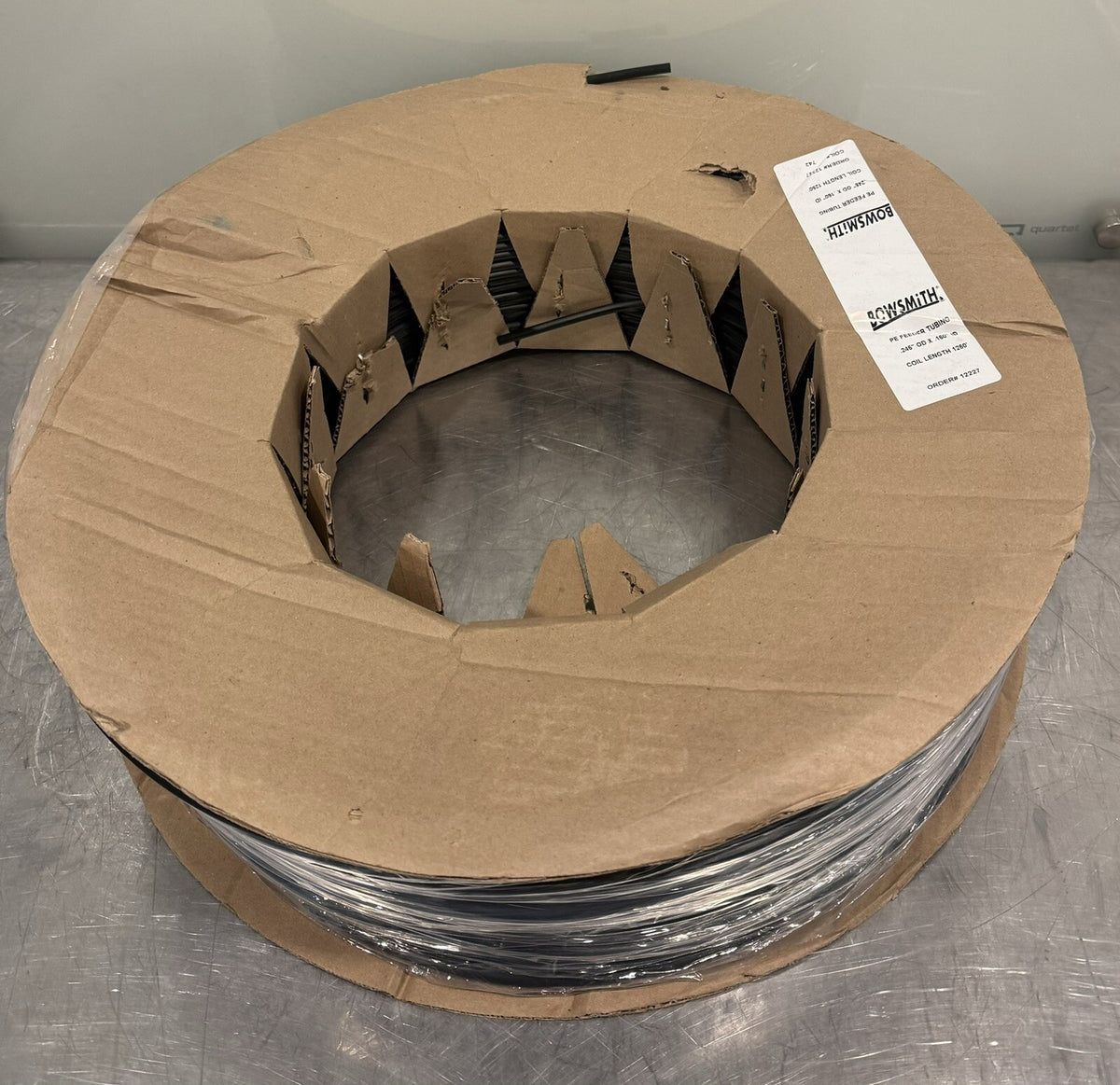 Bowsmith Tubing .245” OD X .160” ID Black Poly Coil 1250’ Roll NEW!