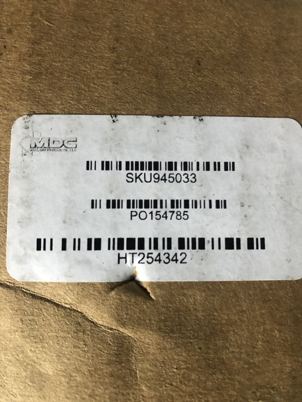 MDC Vacuum Products 945033 Seal Ring NEW! FREE SHIPPING!