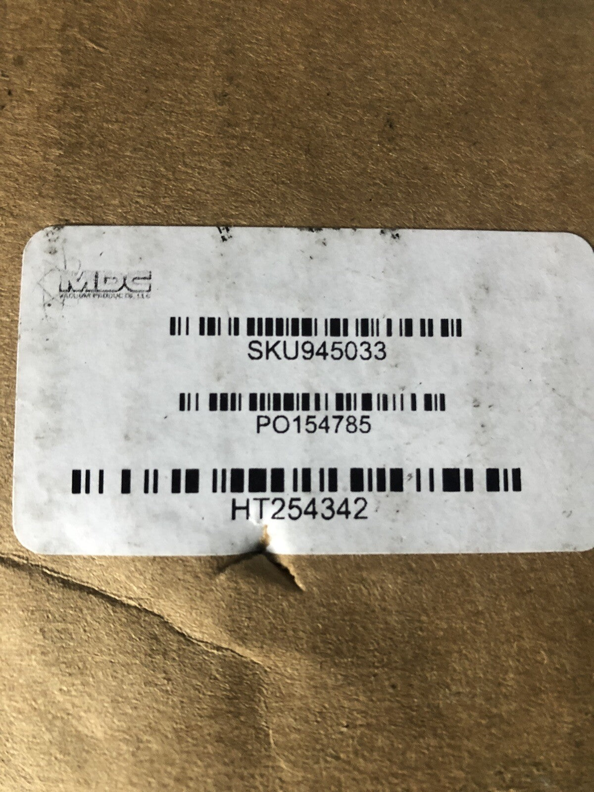 MDC Vacuum Products 945033 Seal Ring NEW! FREE SHIPPING!