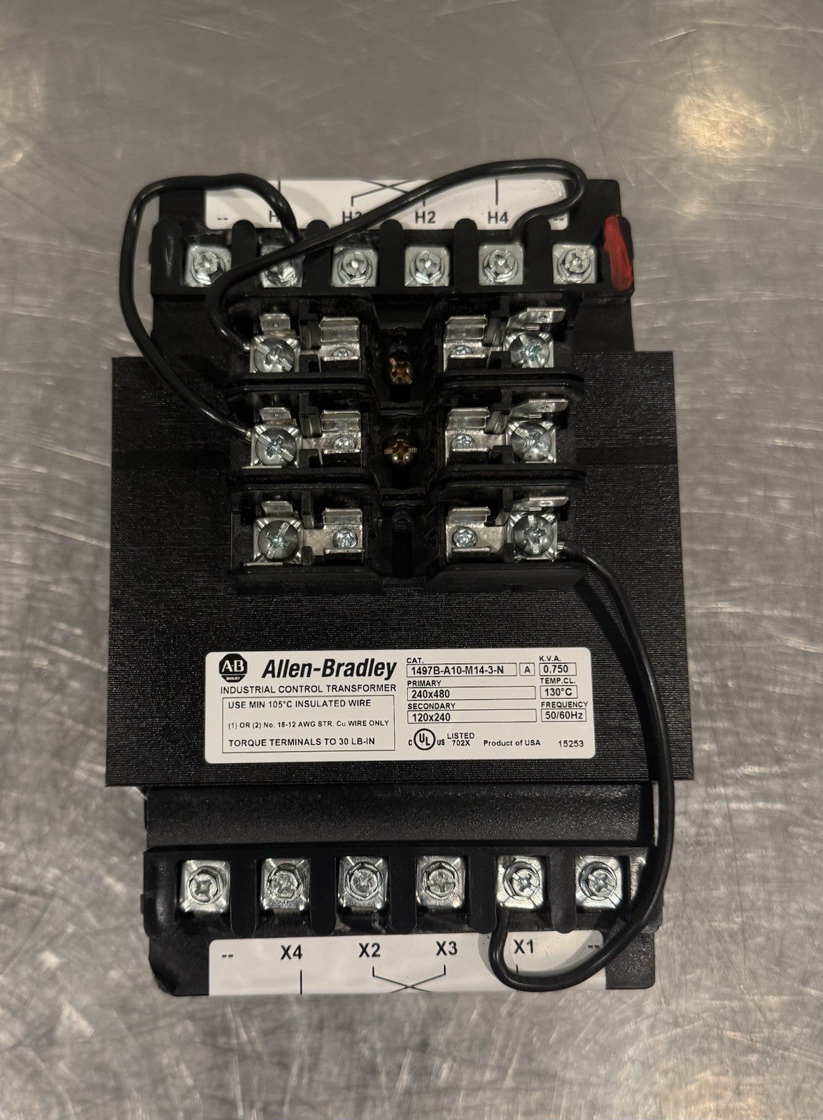 Allen Bradley 1497B-A10-M14-3-N Transformer 240x480 120x240 NEW IN BOX!