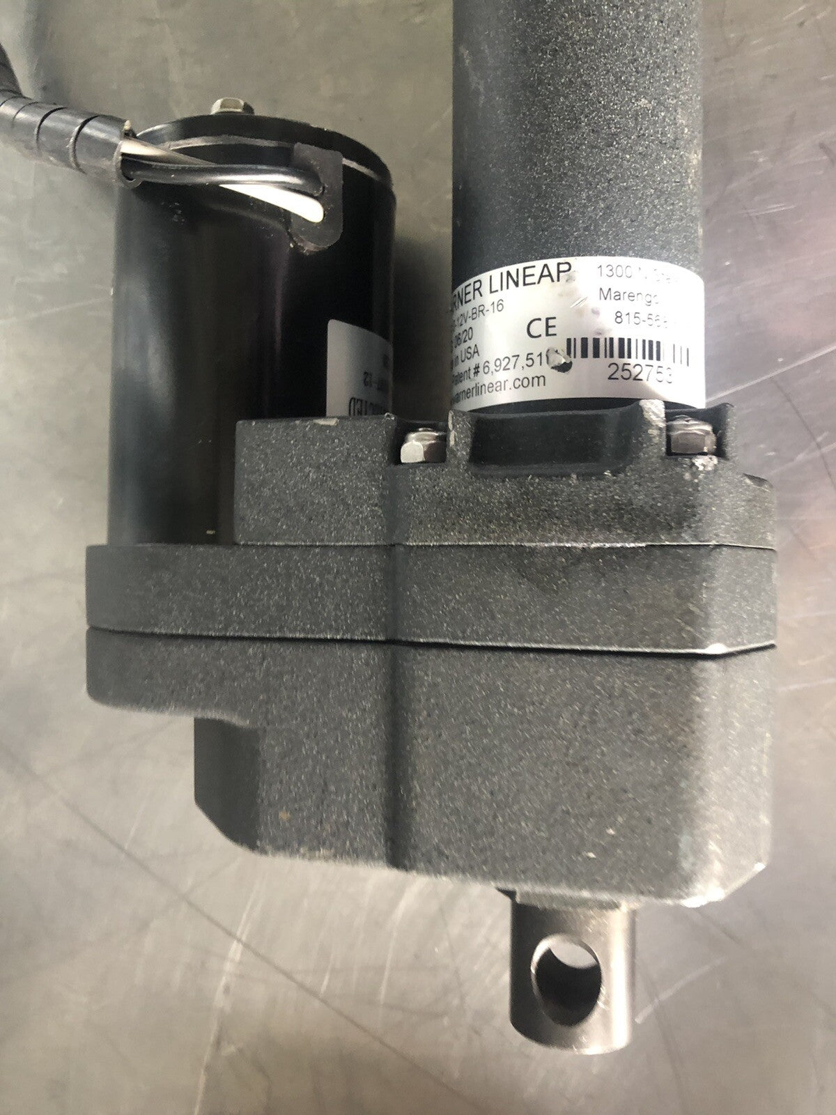 Warner Linear K2G10-12V-BR-16 Linear Actuator NEW! FREE SHIPPING!!