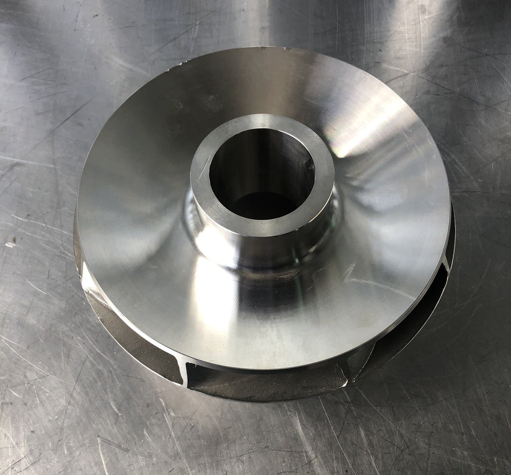 Stainless Steel Pump Impeller 9" Heavy Duty 8 Blade Internal Goulds NEW!!