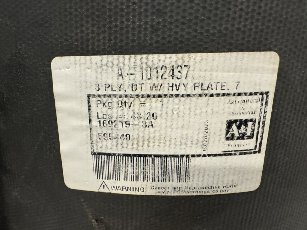 A&I 1012437 Baler Belt 3 Ply DT W/ Heavy Plate 7 NEW! FREE SHIPPING!