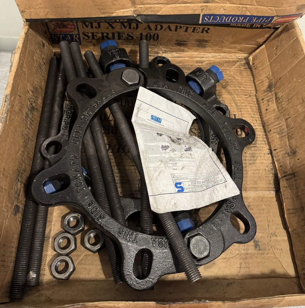 Star Pipe SGDPGF08RDD Ductile Iron Joint Restraint NEW! FREE SHIPPING!