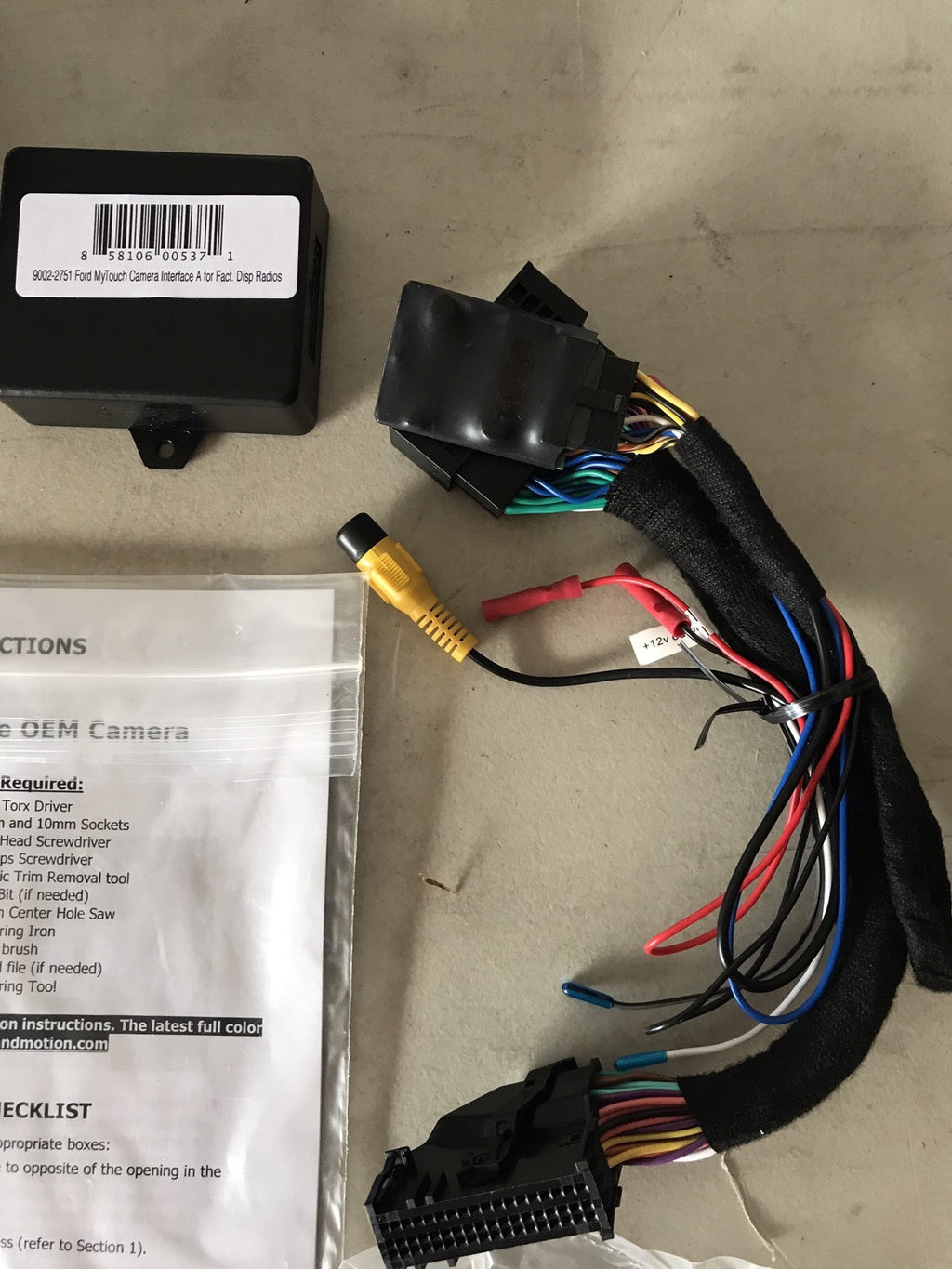 Brandmotion 9002-8756 Rear View Camera System For Ford BRAND NEW IN BOX