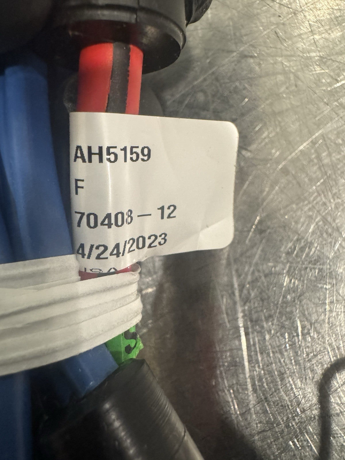 70408-12 TireView Wire Harness ABS To Weatherpack Connector Sealco AH5159 NEW!