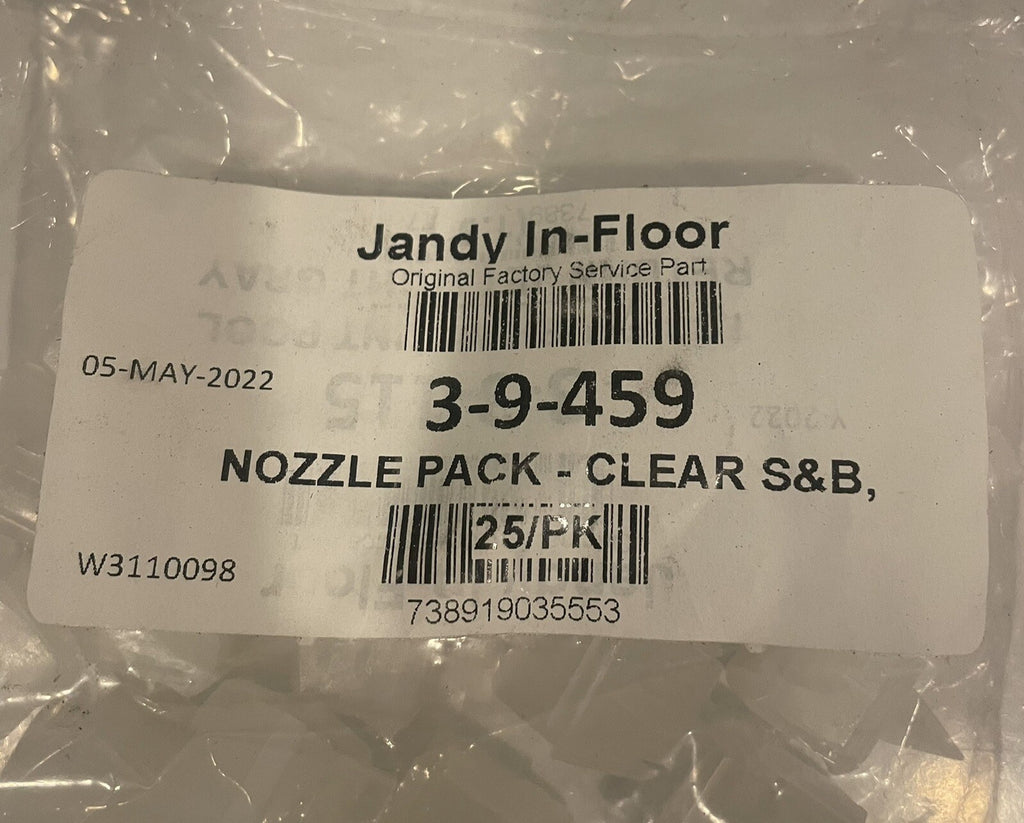 Jandy 3-9-459 Caretaker Clear Step & Bench Nozzle 25 PACK NEW! FREE SHIPPING!
