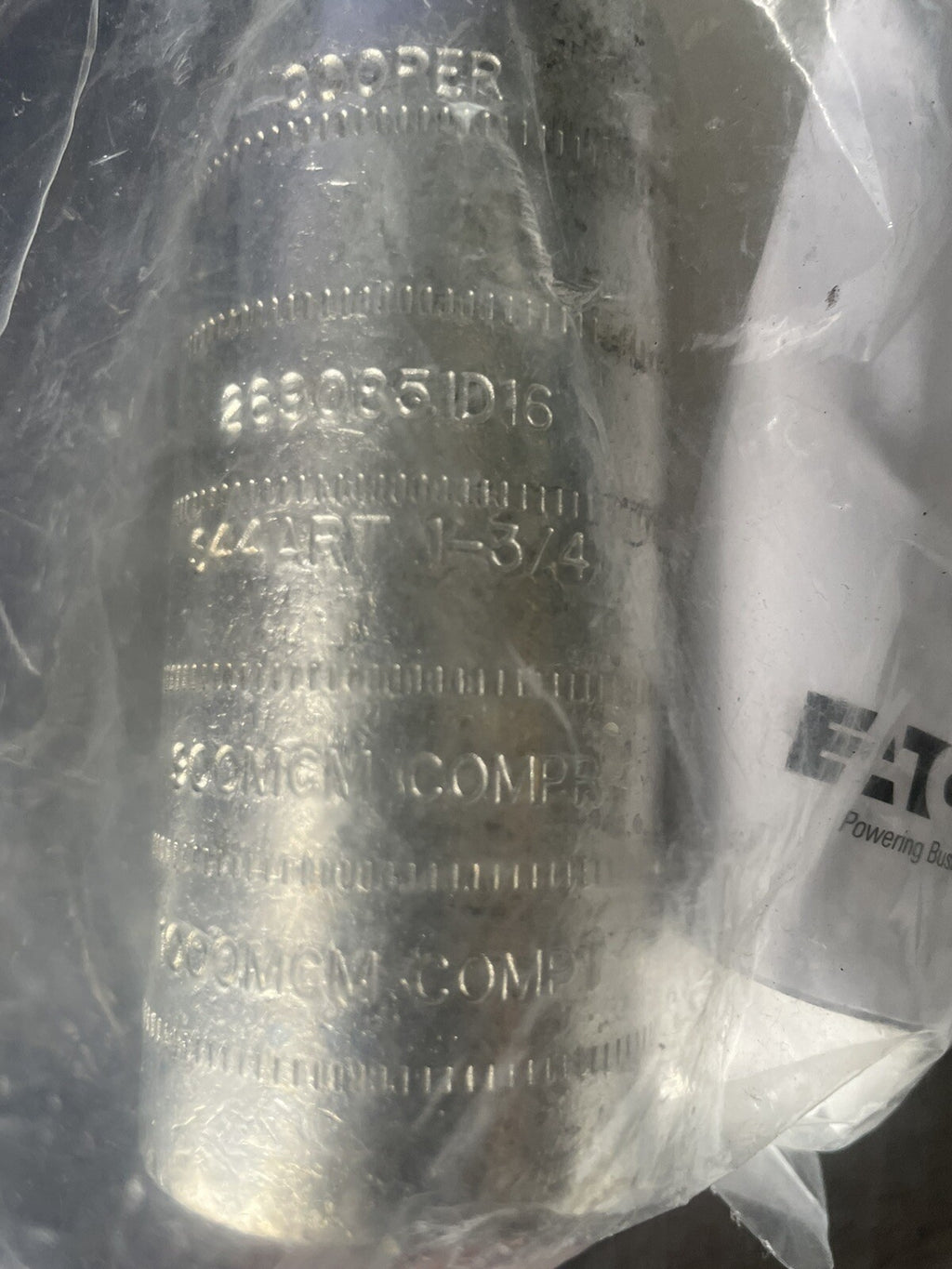 Eaton CC6A26U Cooper BOL-T Compression Connector Aluminum 600A NEW FREE SHIPPING