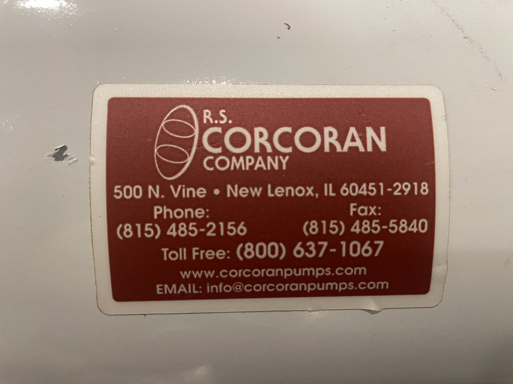 Corcoran 2000D Centrifugal Pump 316SS Stainless C6T34WK33A NEW! FREE SHIPPING!