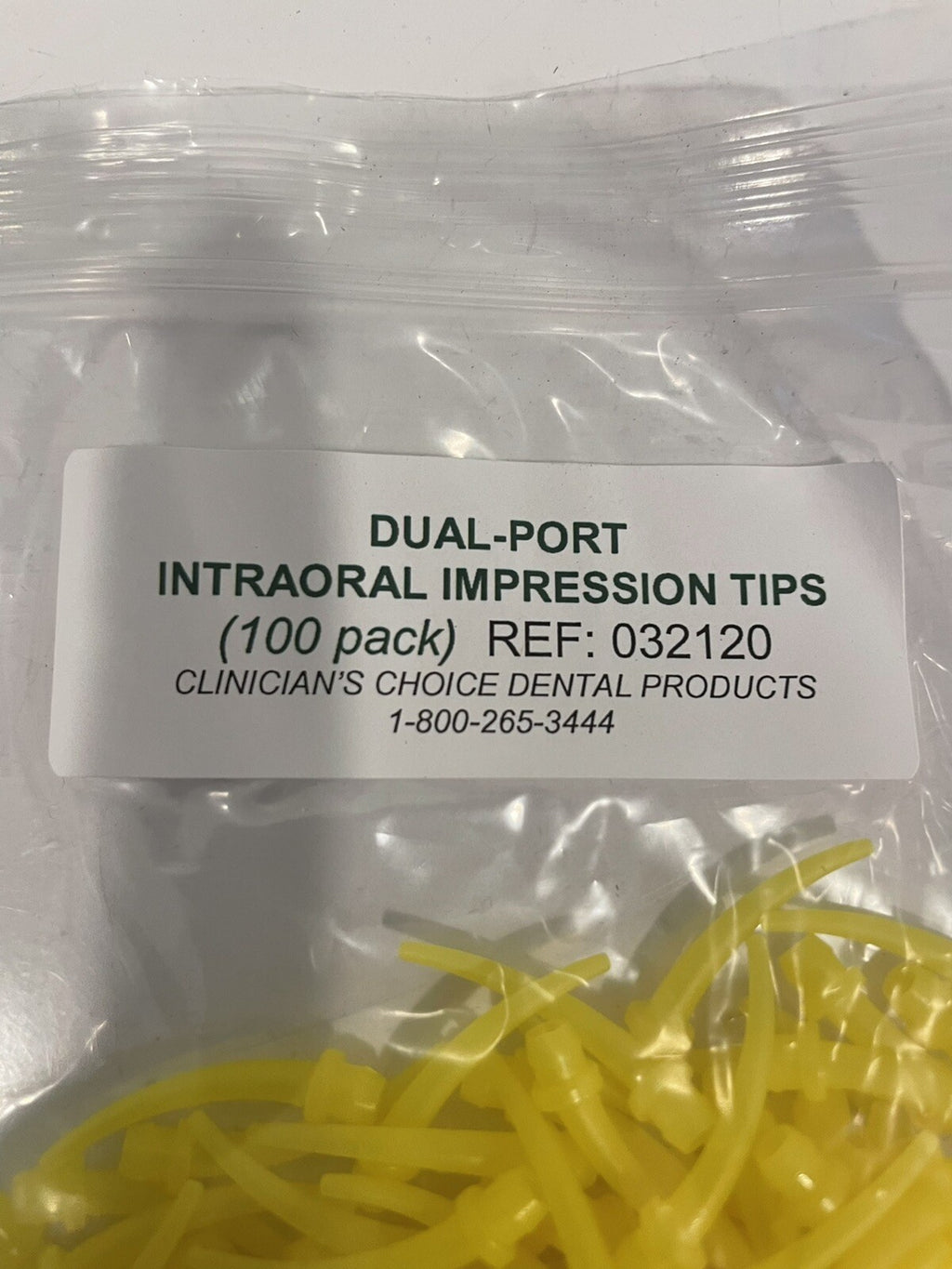 Dual Port Intraoral Impression Tips 032120 Dental Mixing Tips 100 PACK NEW!