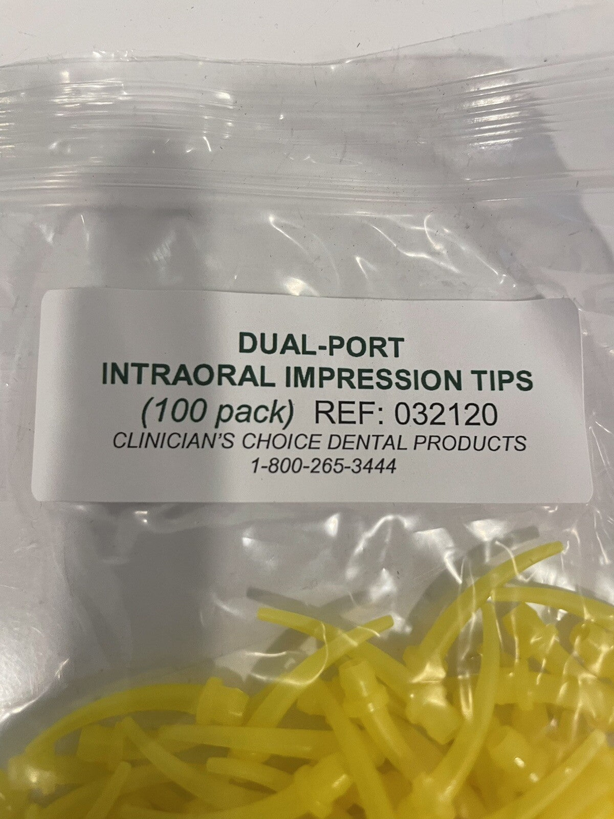 Dual Port Intraoral Impression Tips 032120 Dental Mixing Tips 100 PACK NEW!