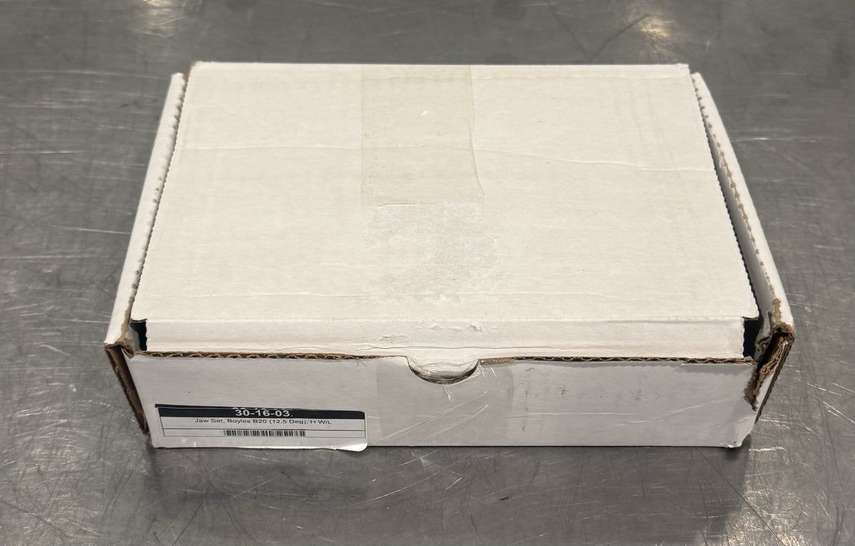 Boyles B20 Jaw Set (12.5 Deg) H W/L 30-16-03 NEW IN BOX! FREE SHIPPING!