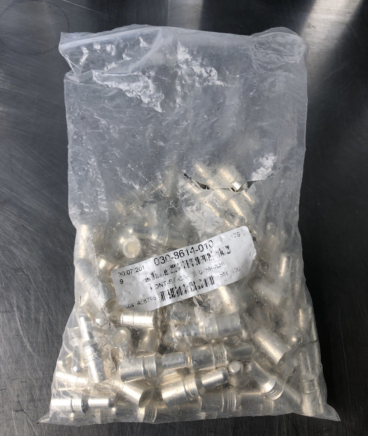 030-8614-010 ITT Cannon Pin Contact Crimp Silver NEW!! FREE SHIPPING!!!