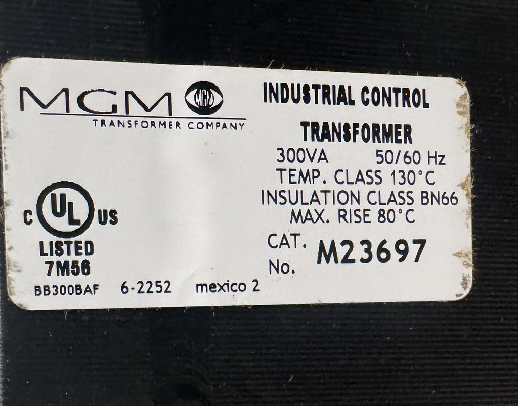 MGM M23697 Dry Transformer BB300BAF NEW IN BOX! FREE SHIPPING!