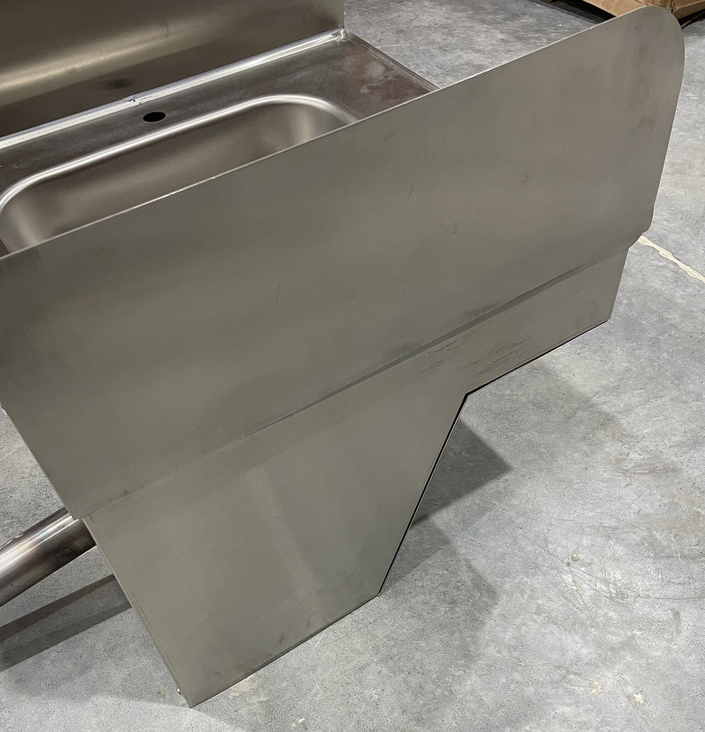 John Boos PBHS-ADA-P-STD-SSLR Pro Bowl Stainless Wall Mounted Sink NEW!