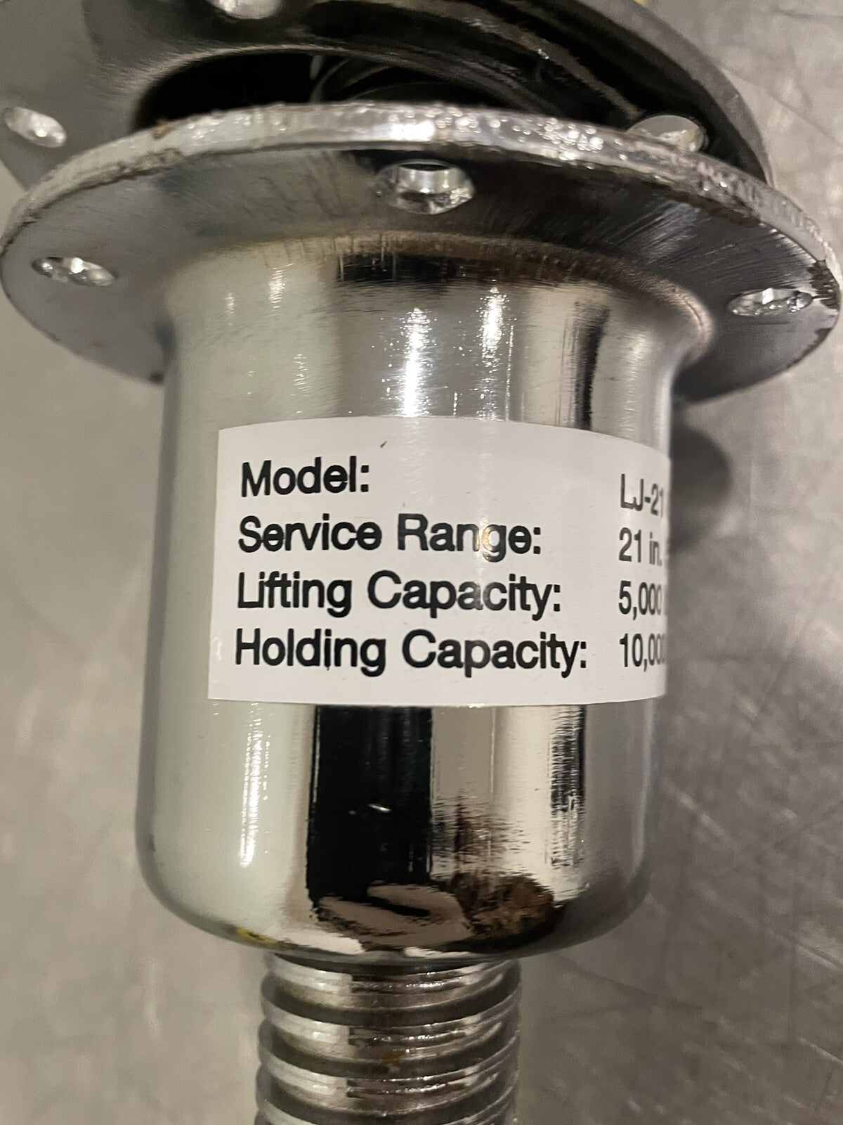 LJ-21 Leveling Jack 21” Range 5000 Lb Lift 10,000 Lb Hold NEW! FREE SHIPPING