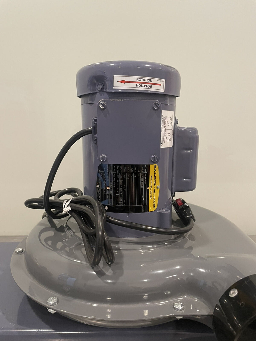 PB9 Blower Fan SPB9 Dust Collector Baldor VL3503CNF DC-10C NEW! FREE SHIPPING!