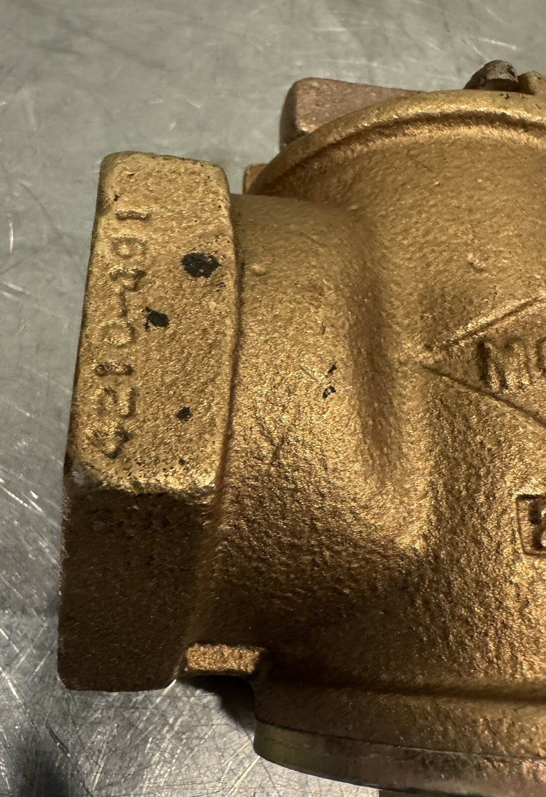 McDonald 4210-491 2” Brass Shutoff Gas Plug Valve NEW! FREE SHIPPING!