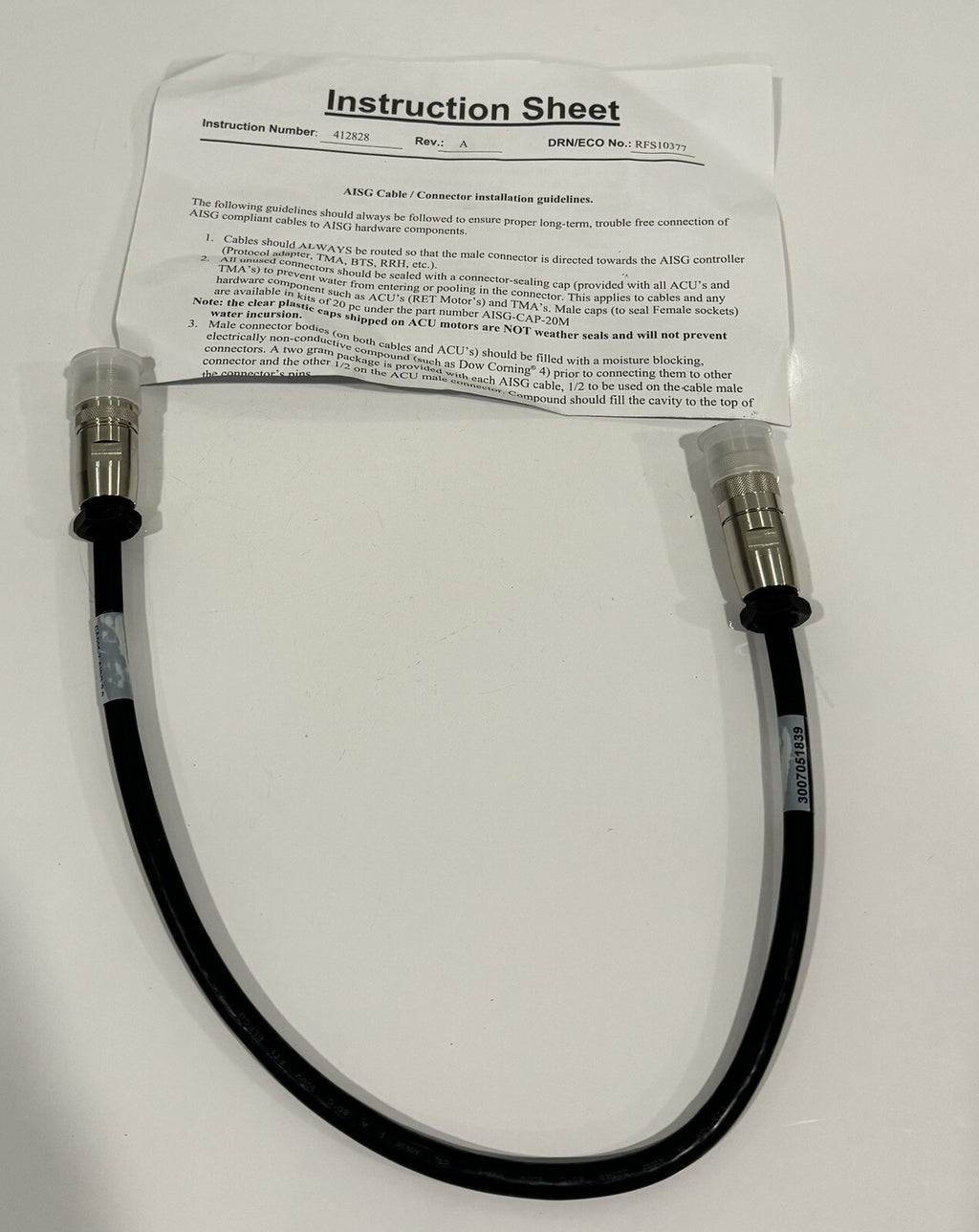 RFS CA005-7 Radio Frequency Systems AISG System Cable NEW! FREE SHIPPING!