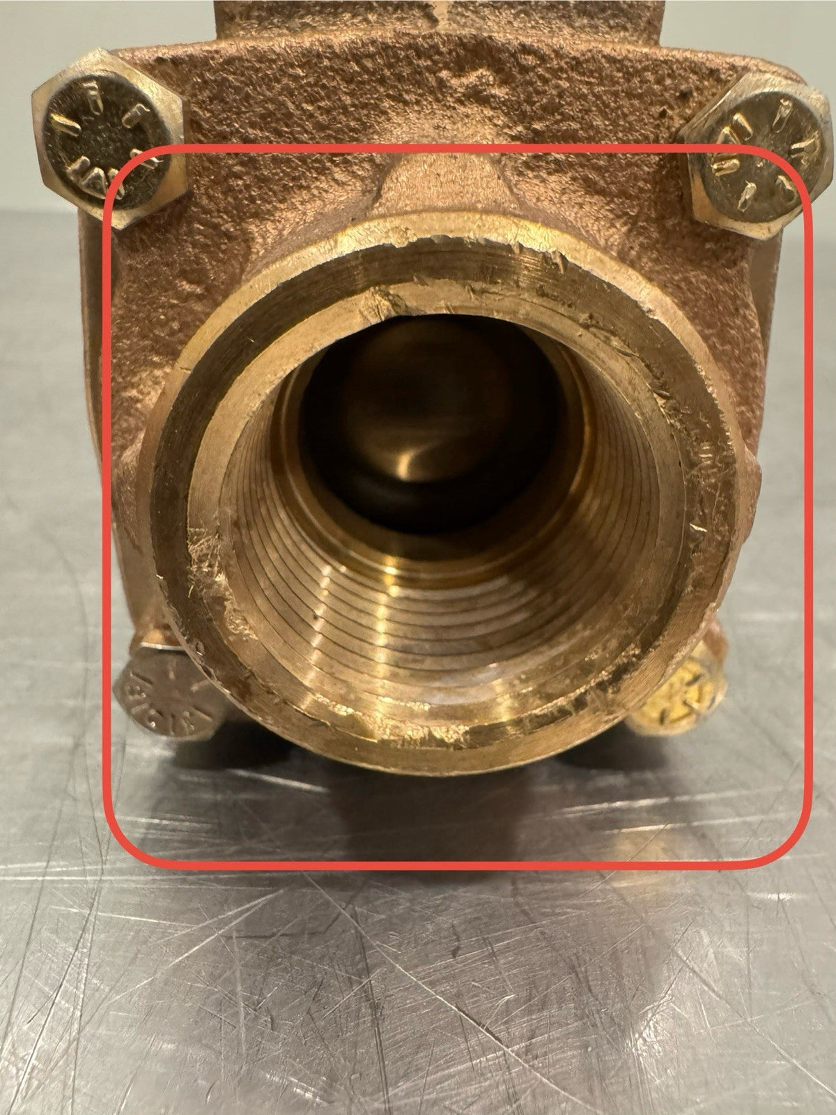 Akron Brass 1” Swing Out Valve 88100006-605581 SS Ball NEW! SCRAPES! SHIPS FREE!