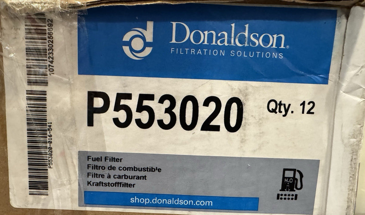 Donaldson P553020 12PACK Fuel Filter Water Separator Cartridge NEW! SHIPS FREE!