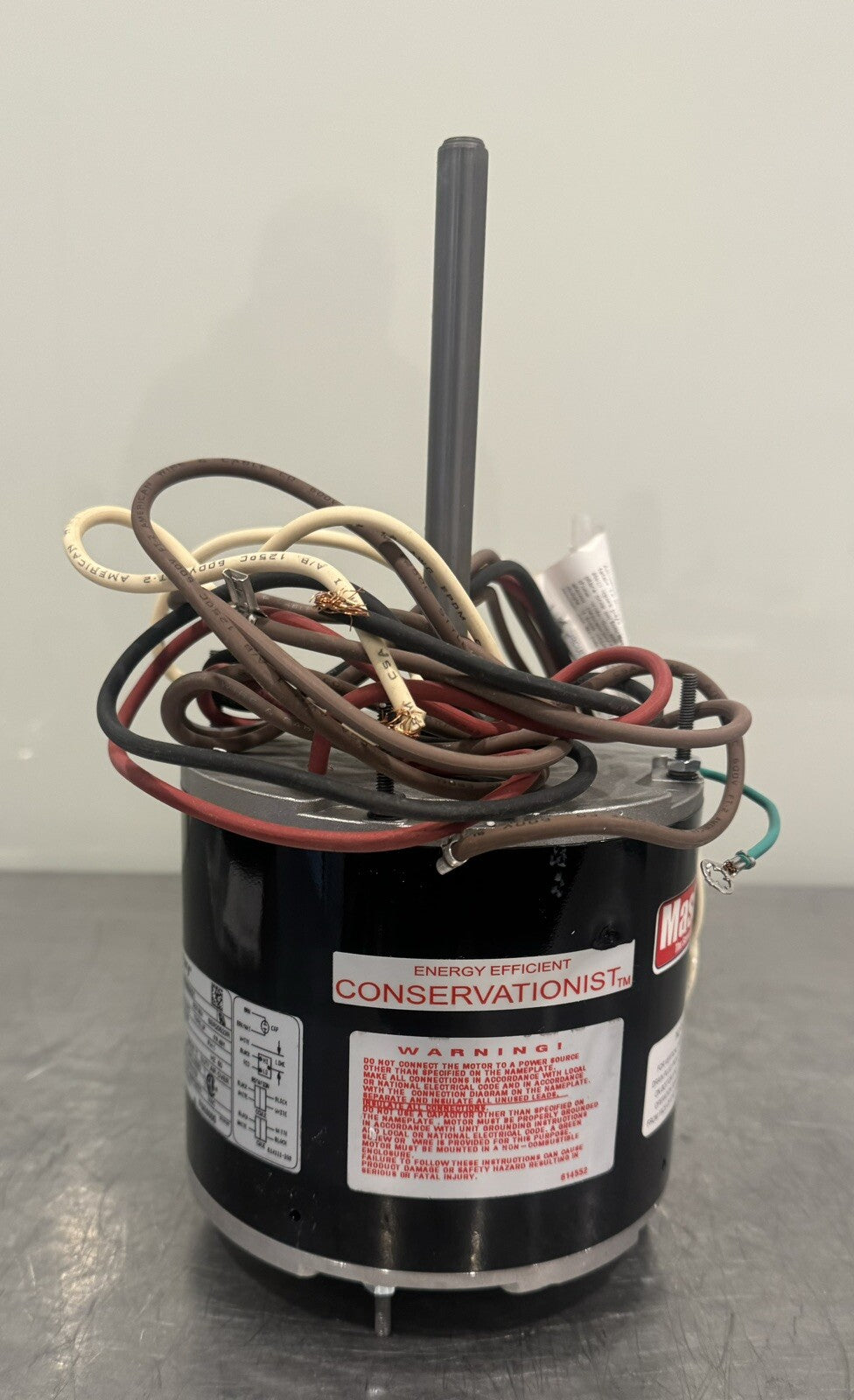Century FSE6000 Condenser Fan Motor 1/3-1/6HP RPM 1075/2Speed NEW IN BOX!