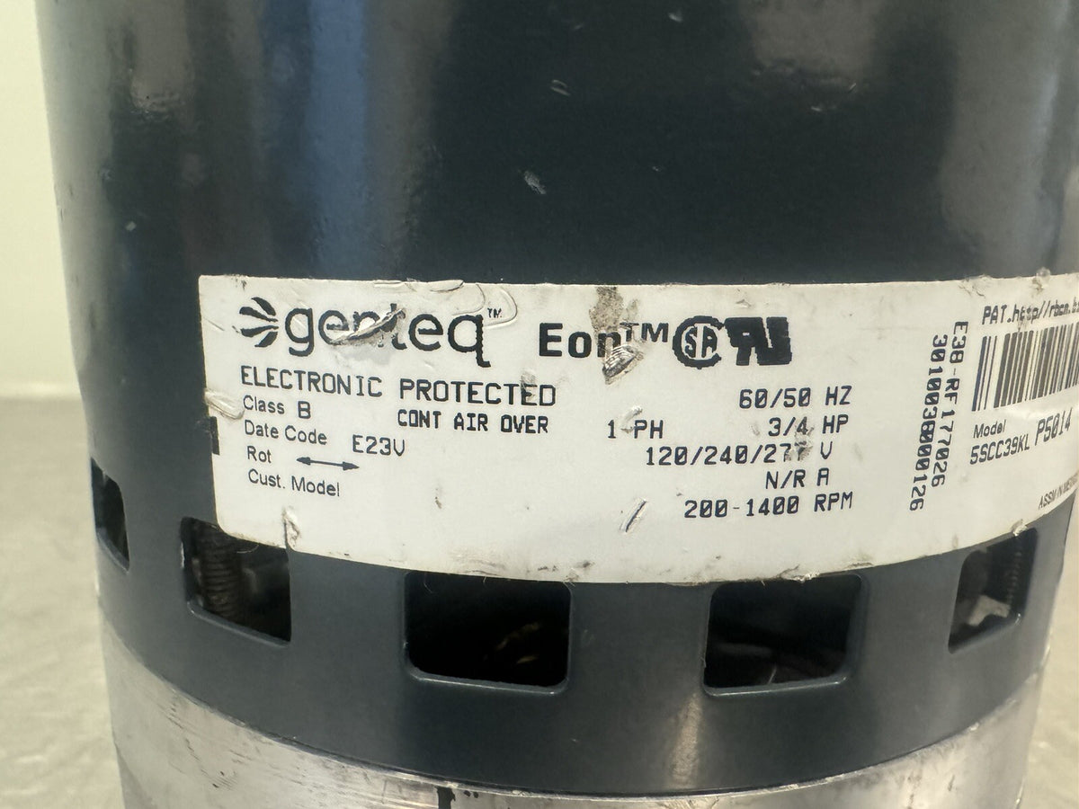 Genteq 5SCC39KLP5014 Motor 3/4HP 1Ph NEW! FREE SHIPPING!
