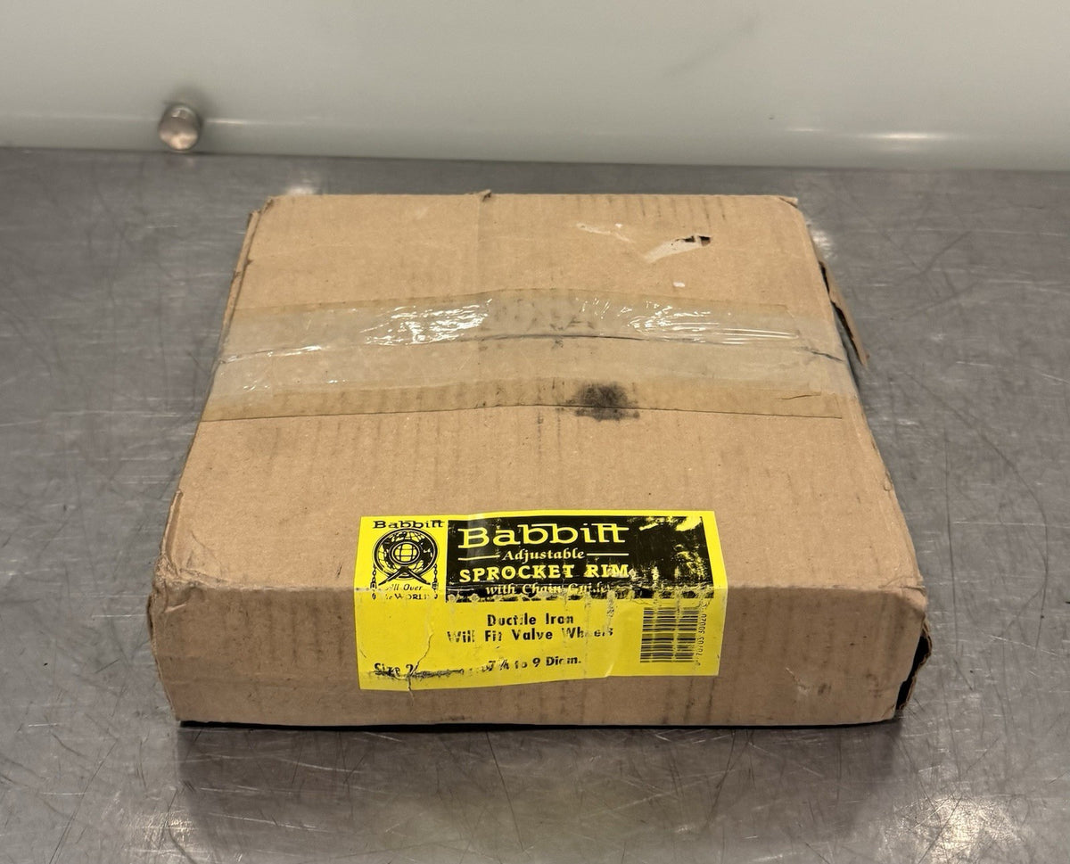Babbitt Adjustable Sprocket Arm No. 2 Ductile Iron 7-3/4 to 9 NEW IN BOX!