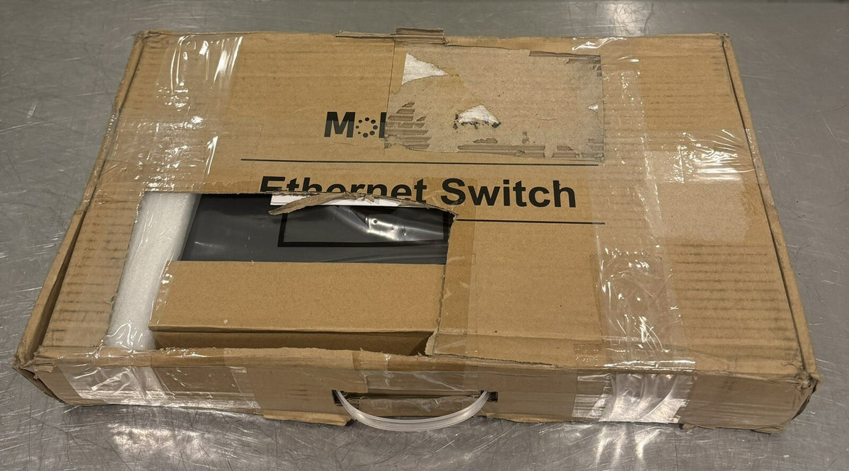 Mokerlink POE-G242GS 26-Port Gigabit Ethernet Switch W/ 24 Port POE NEW IN BOX!
