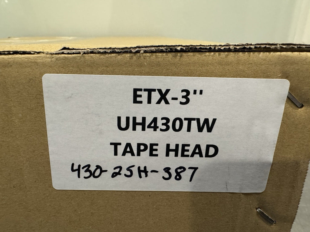 UH430TW Interpack Tape Head EXT-3” ET Xtreme Intertape NEW IN BOX! SHIPS FREE!