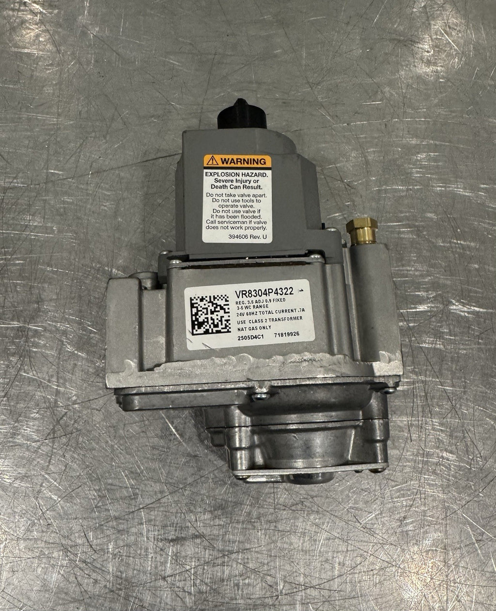 Resideo VR8304P4322 Honeywell Natural Gas Pilot Valve NEW! FREE SHIPPING!