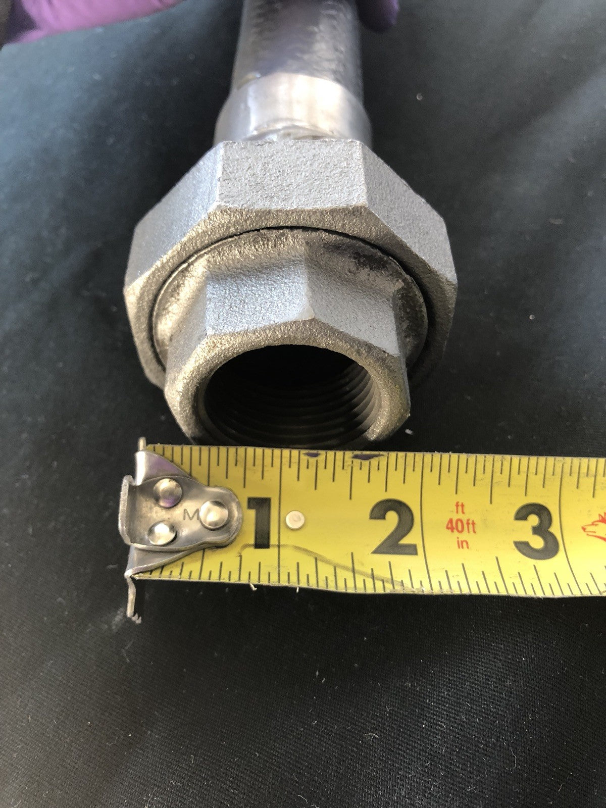 Connect It Ultra-Flex 1” X 48” Heavy Duty Gas Line W/ Connections NEW