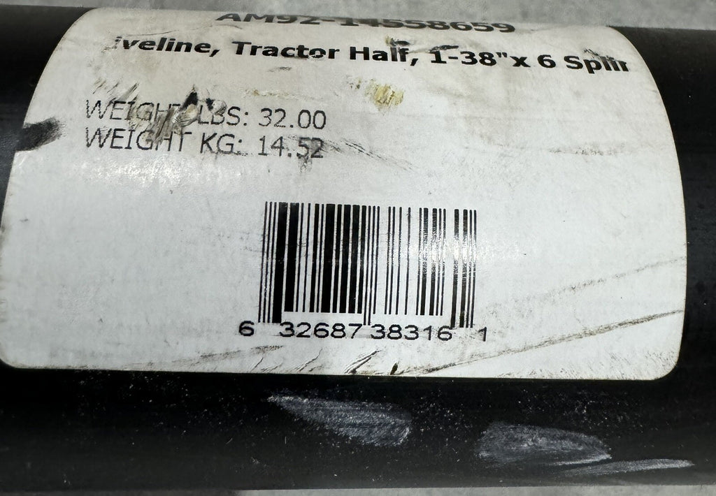 Agvantage AM92-14558659 Tractor Half Shaft Constant Velocity NEW! FREE SHIPPING!