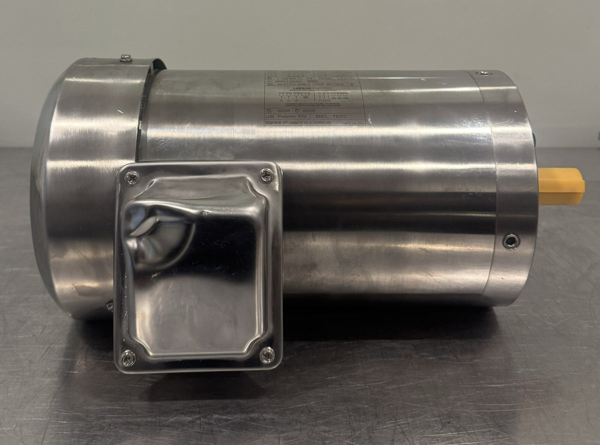 Leeson 191542.00 Washguard SST Motor Stainless Steel C145T34WC8A NEW! SHIPS FREE