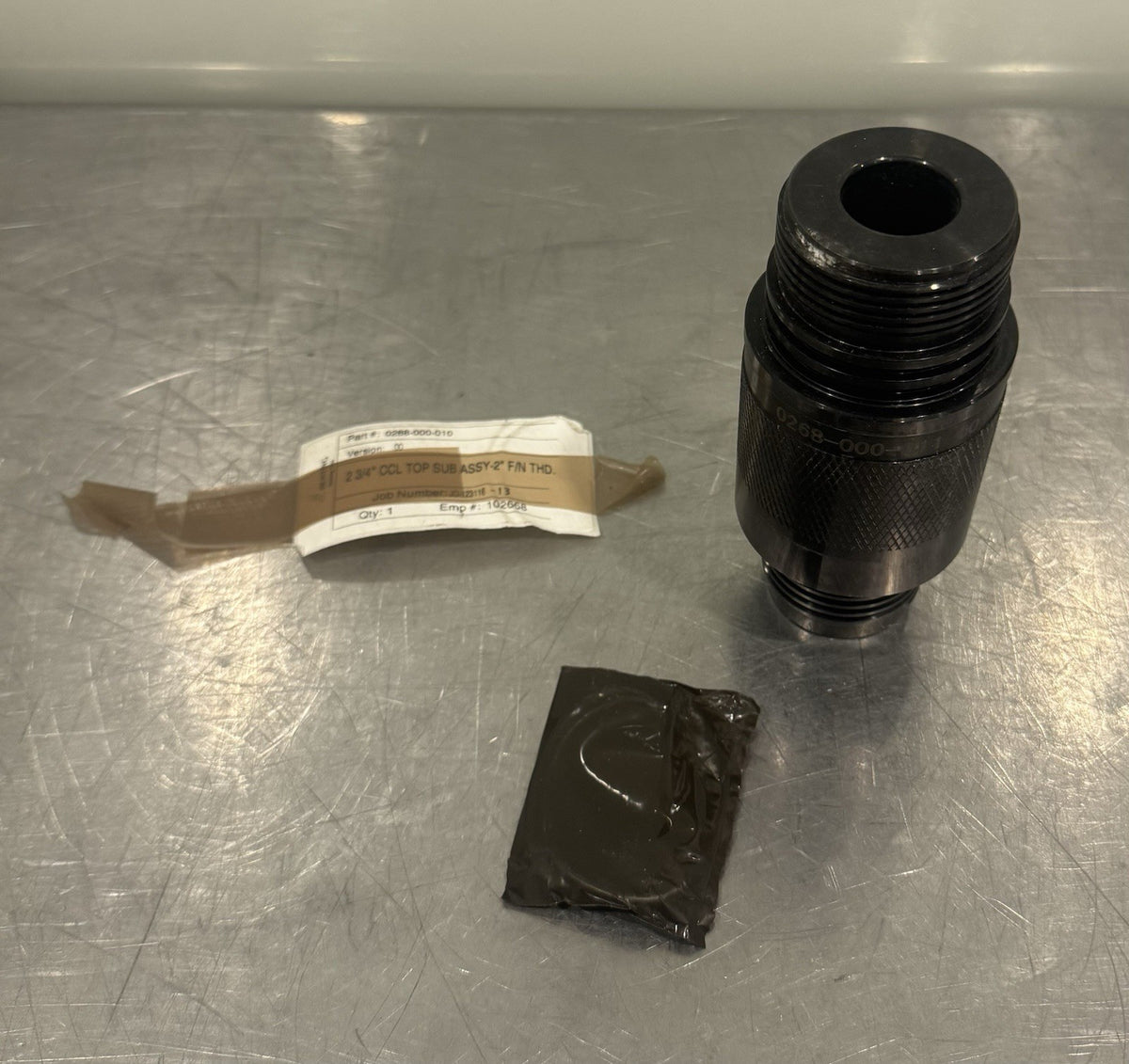 0268-000-010 2-3/4” CCL Top Sub ASSY-2” F/N Thread NEW! FREE SHIPPING!