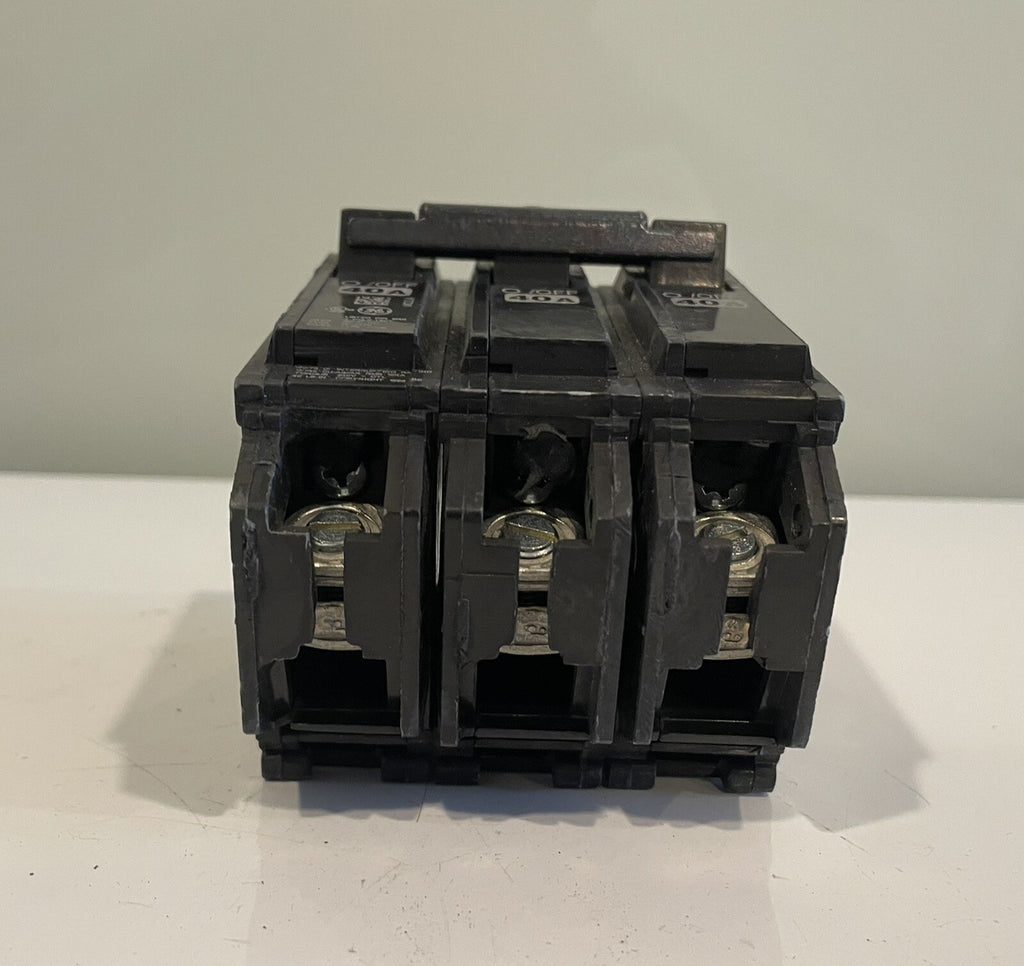 40A 3 Pole Circuit Breaker NEW! NO SCREWS! FREE SHIPPING!!