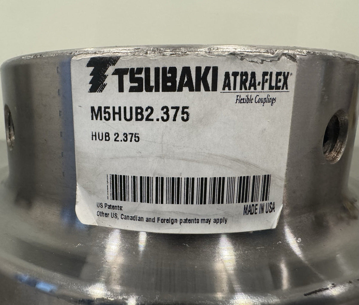 Tsubaki M5HUB2.375 Hub Atra-Flex Hub Flexible Coupling 2.375 NEW! FREE SHIPPING!