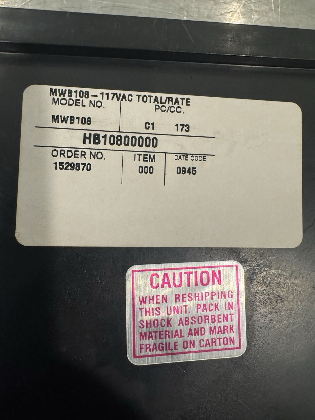 Danaher Controls MWB108 Timer Counter HB10800000 NEW IN BOX! FREE SHIPPING!