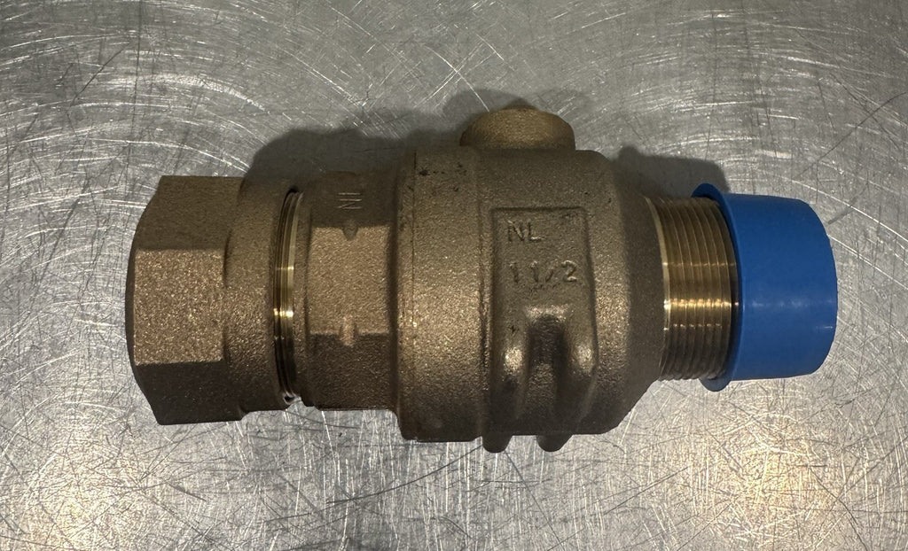 Ford 1-1/2” Curb Stop Meter Valve Brass Threaded X Compression NEW! SHIPS FREE!