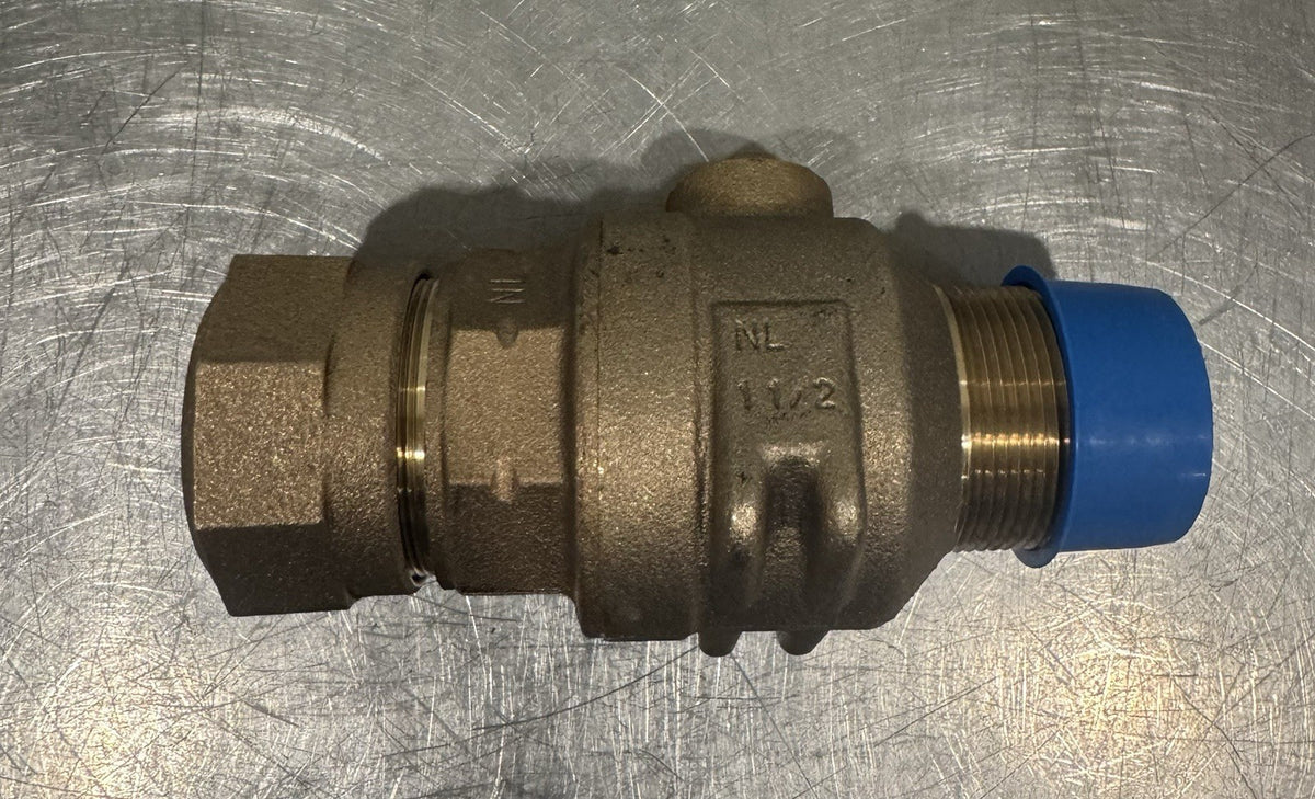 Ford 1-1/2” Curb Stop Meter Valve Brass Threaded X Compression NEW! SHIPS FREE!