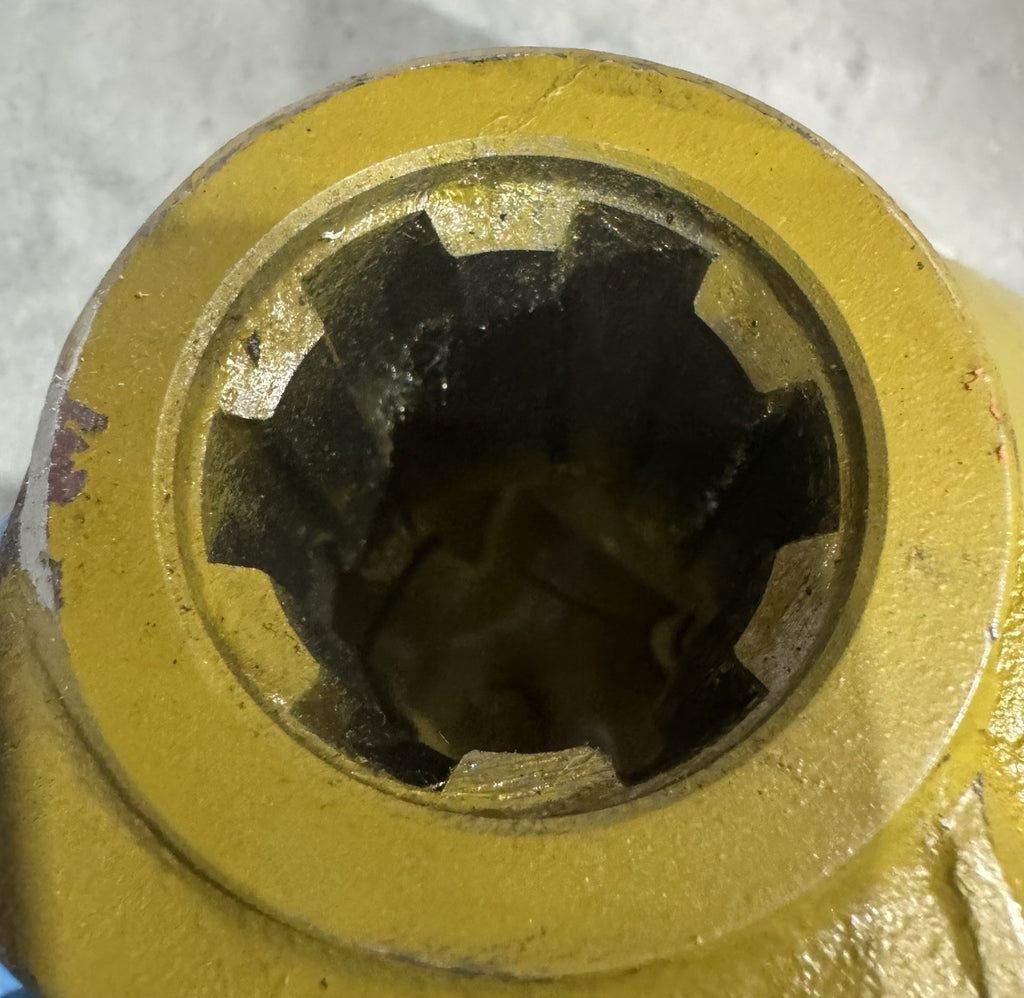 T6S-54 PTO Shaft 6 Spline Tractor Shaft Yellow NEW! FREE SHIPPING!
