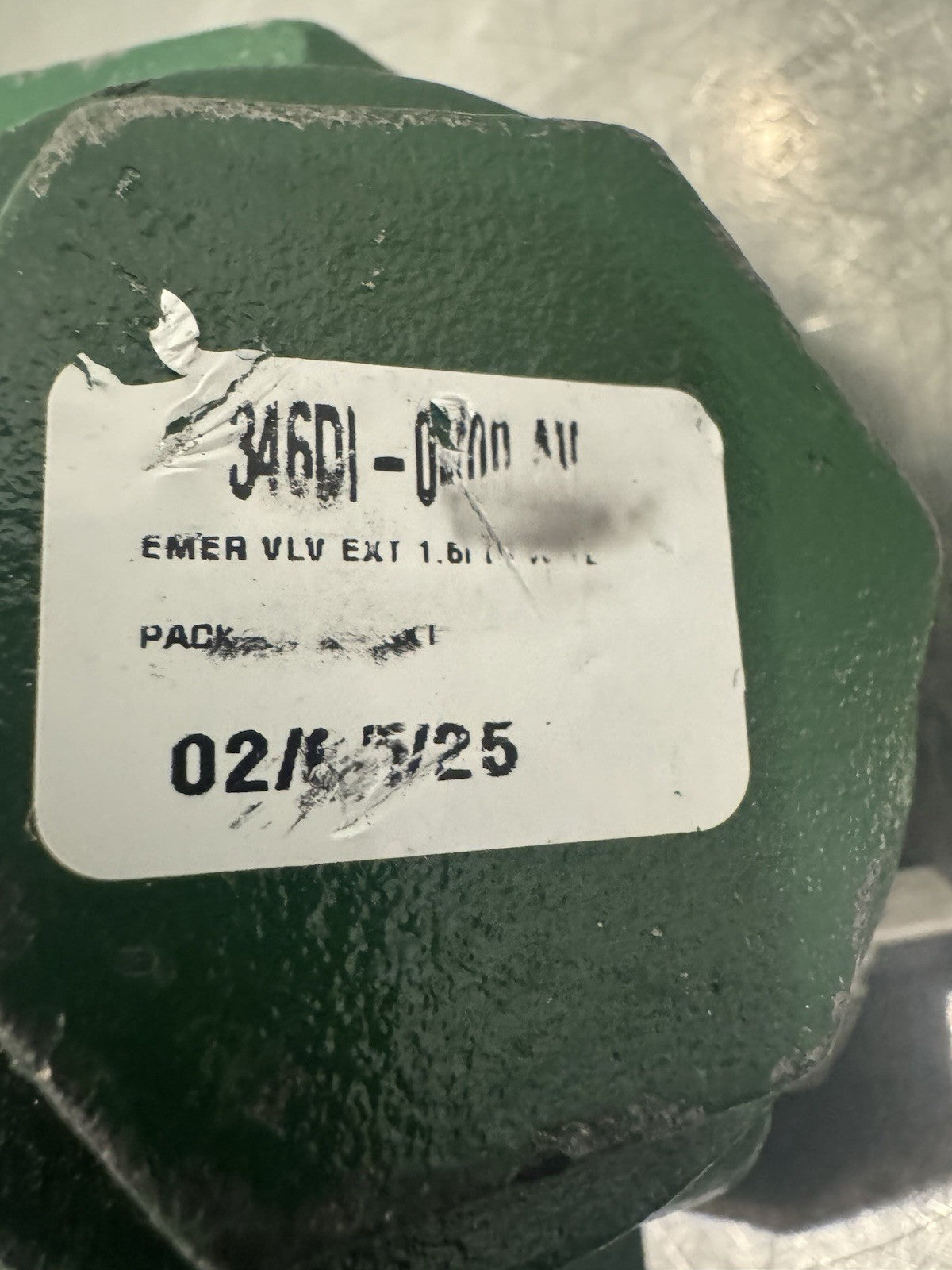 Morrison 346DI-0400 AV External Emergency Valve NEW! MISSING LEVER ARM!