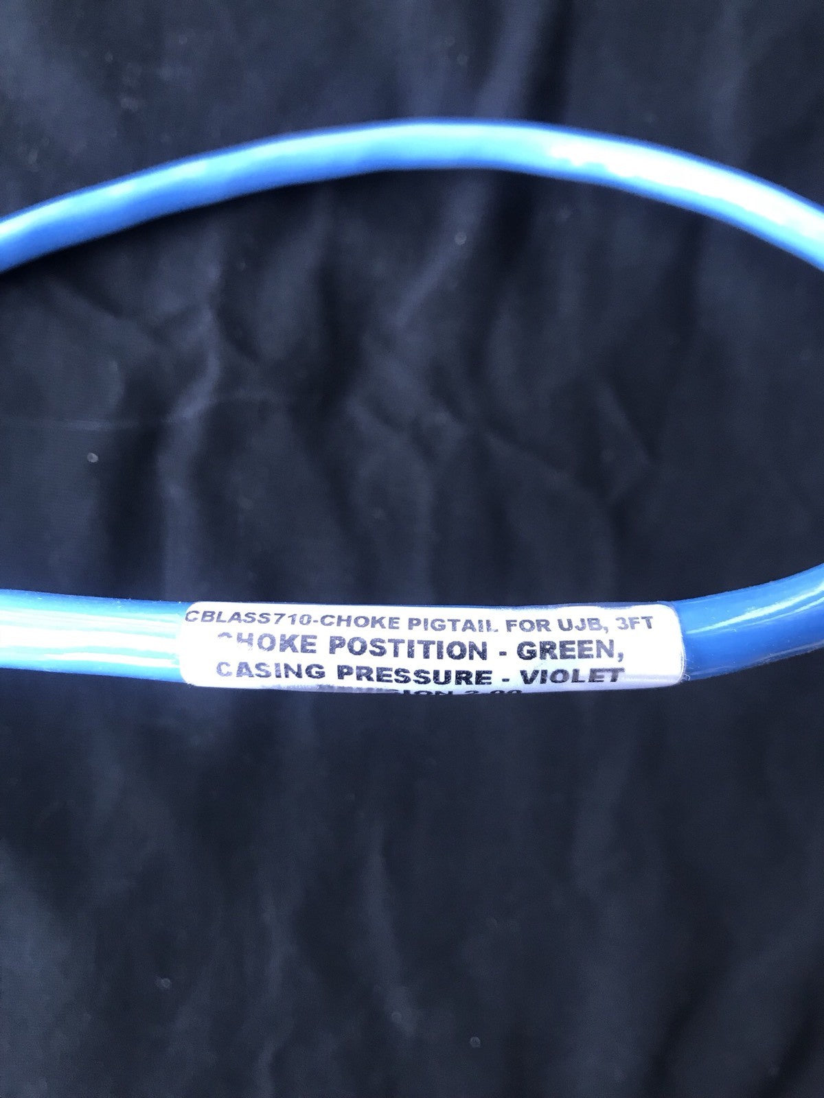 Pason CBLASS710-choke pigtail Cable for UJB 3ft 373310 NEW