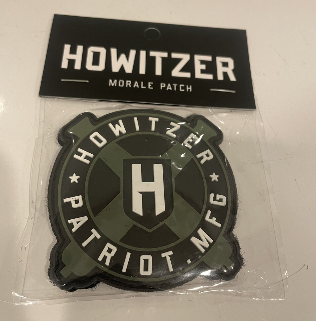 Howitzer Clothing Logo Morale Patch CV4048 NEW! FREE SHIPPING!
