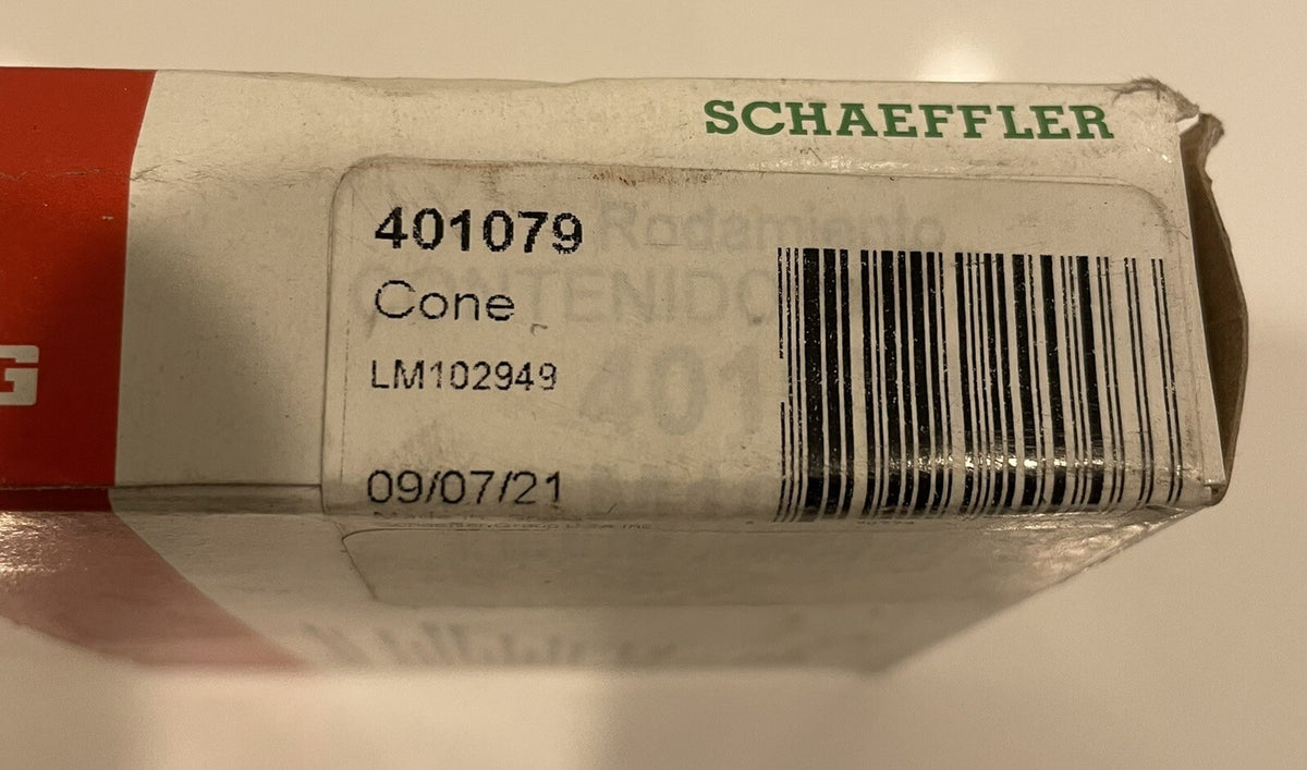 Schaeffler LM102949 Bearing Cone 401079 NEW! FREE SHIPPING!