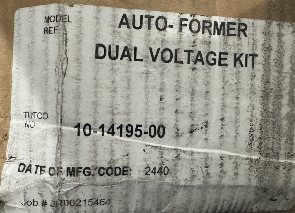 Tutco 10-14195-00 Transformer Auto Former Enclosure NEW! DAMAGED!