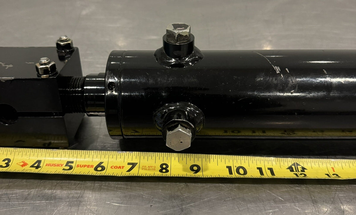 Hydraulic Cylinder 1.5” Rod 3” Bore 6 Port NEW! FREE SHIPPING!