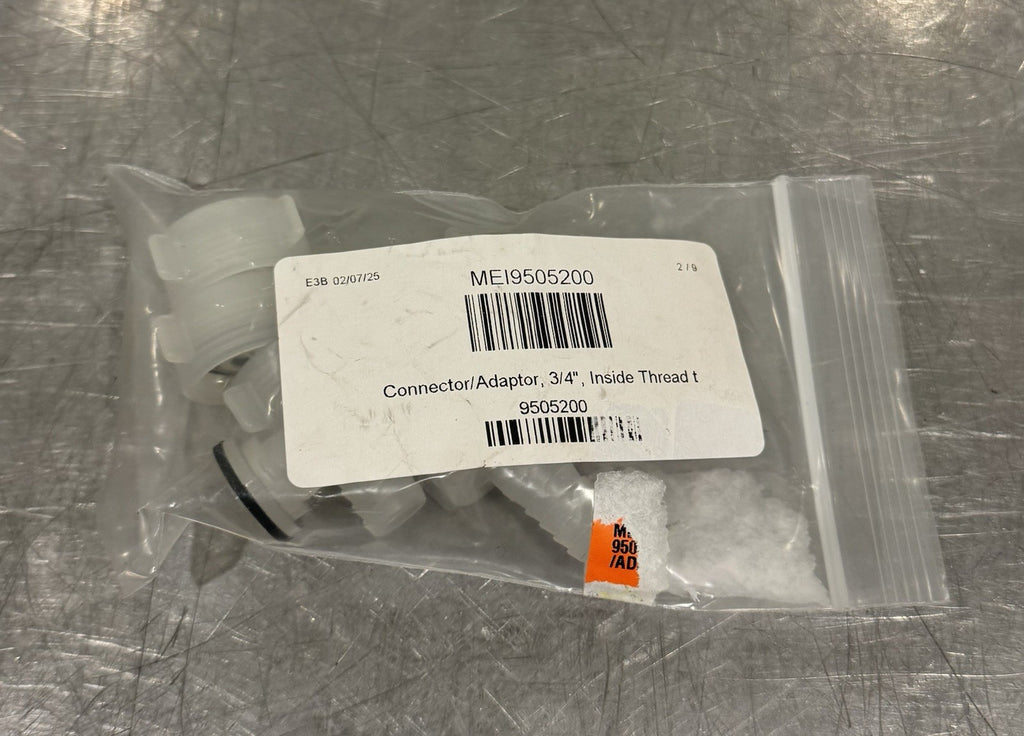 Meiko 9505200 Connector Adaptor Threaded To Barbed NEW! FREE SHIPPING!