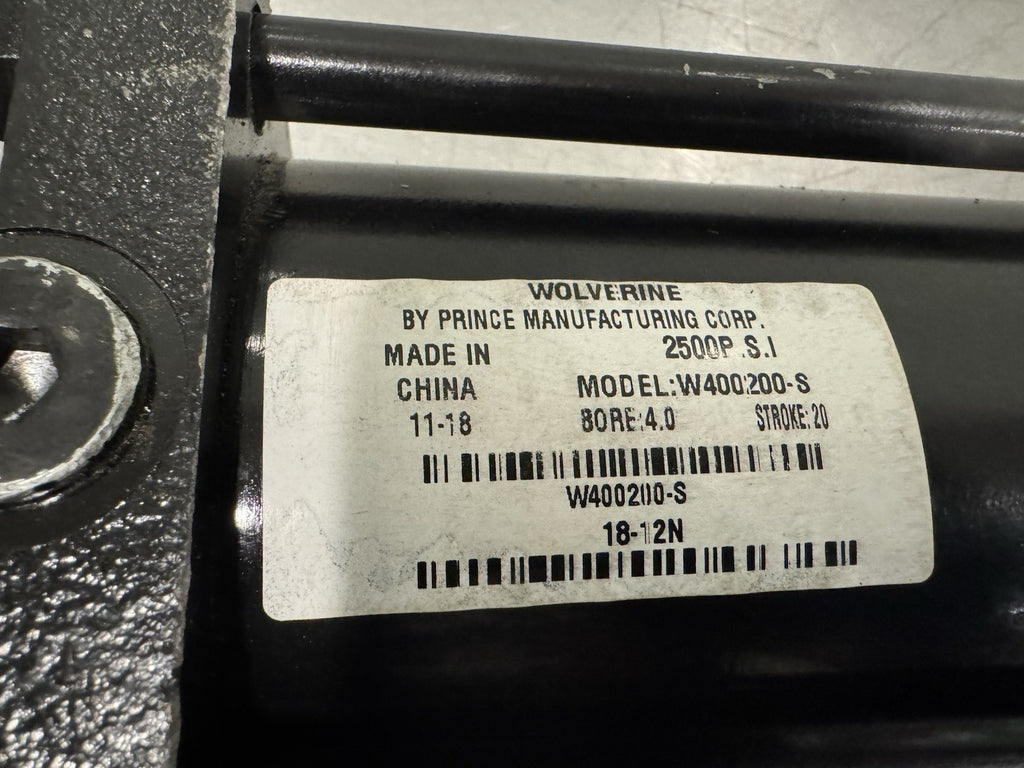W400200-S Prince Wolverine Hydraulic Cylinder 4” Bore 20” Stroke NEW! SHIPS FREE